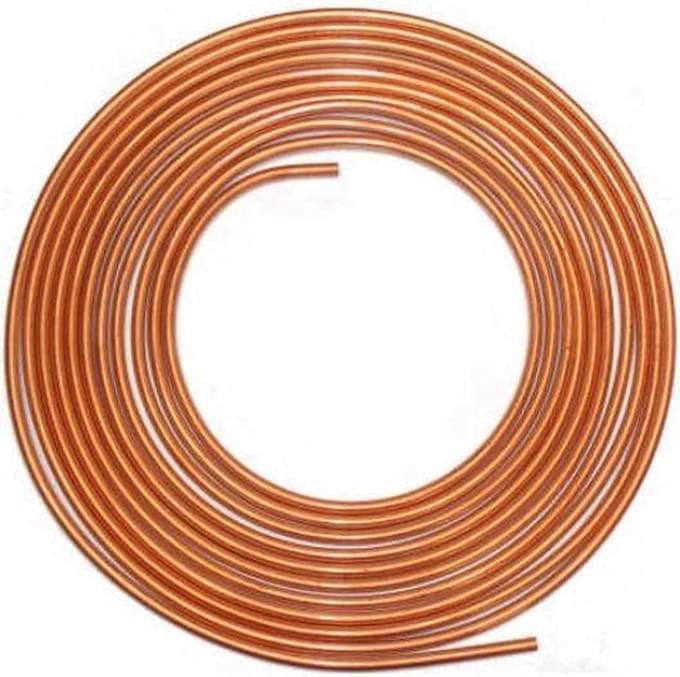 Remleiding koper Ø 4,75mm x 50 meter (3/16")