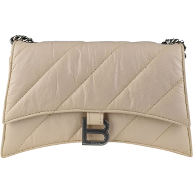 Balenciaga Ketting XS tas Beige