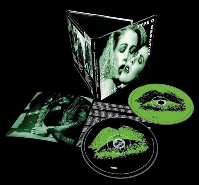 Type O Negative CD - Bloody kisses - voor Geen - standaard