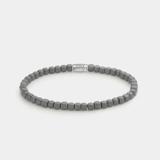 Armband - Staal/Beads | Rebel & Rose