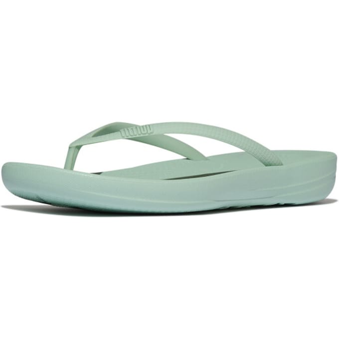 FitFlop Iqushion Ergonomic Flip-Flops TPU Dames Slippers - Mint Whisper