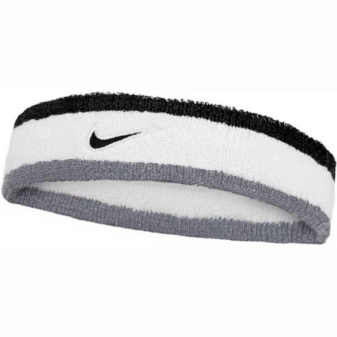 NIKE ACCESSOIRES - nike swoosh classic headband - Haarband running - Wit