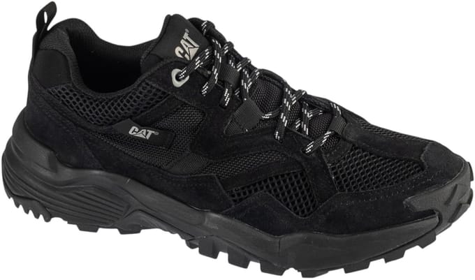 Caterpillar Grapple Suede Mesh, Mannen, Zwart, Sneakers, maat: 45