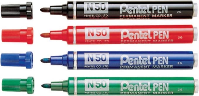 Pentel Merkpen N50 Geel