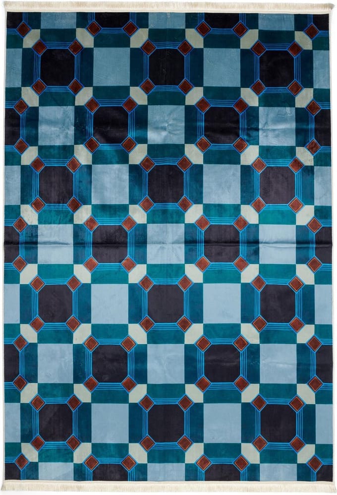 ESSENZA Teade Vloerkleed Nightblue - 120x180 cm