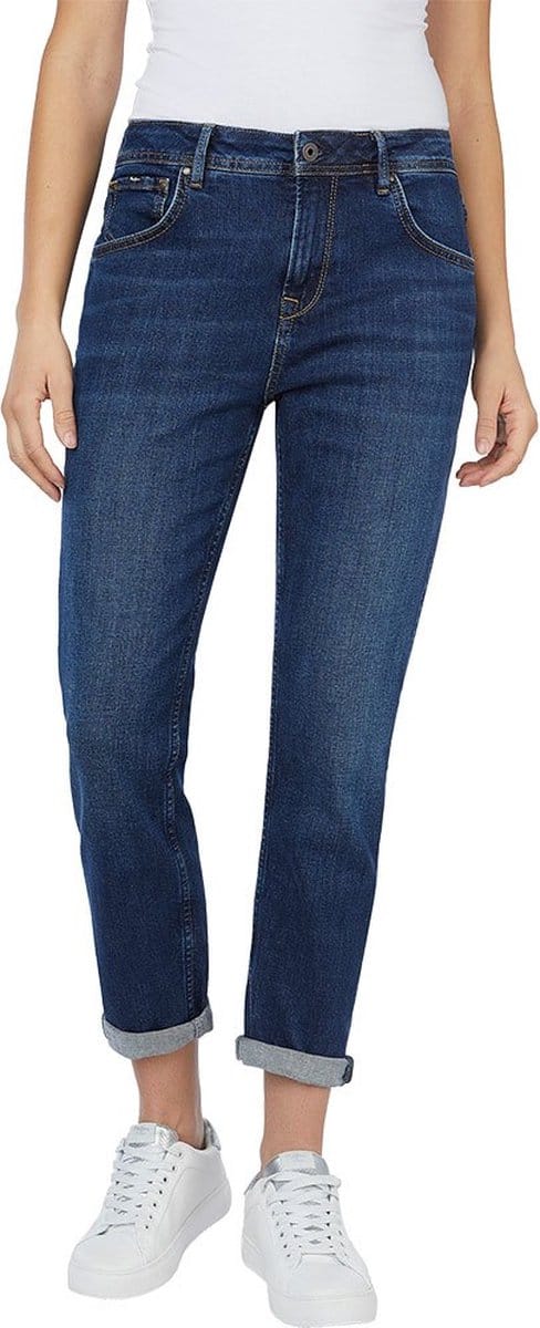 Pepe Jeans Violet Hoogzittende Jeans Blauw 25 / 32 Vrouw