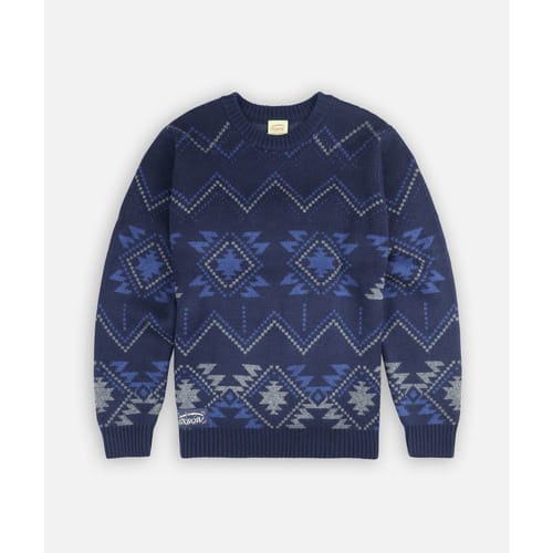Trui Oxbow Dikke jacquard trui LANDSCAPE