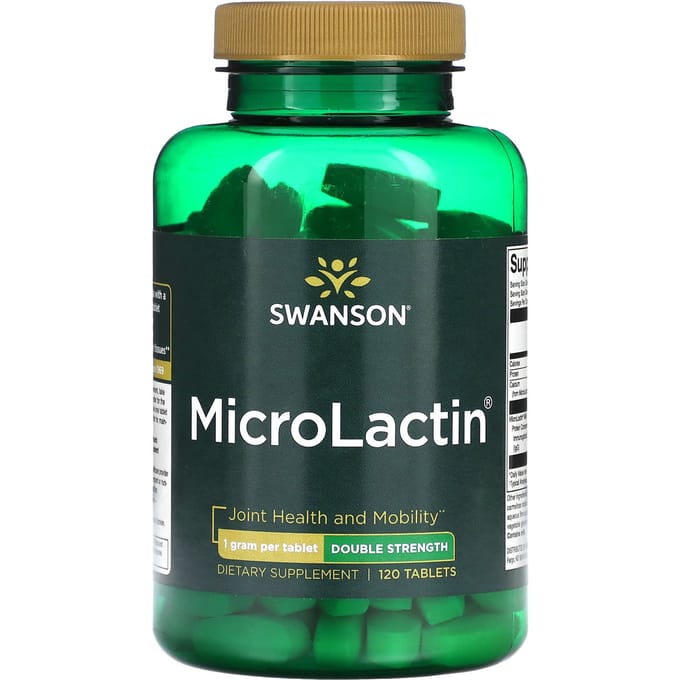 Microlactine, dubbele sterkte, 1000 mg, 120 tabletten
