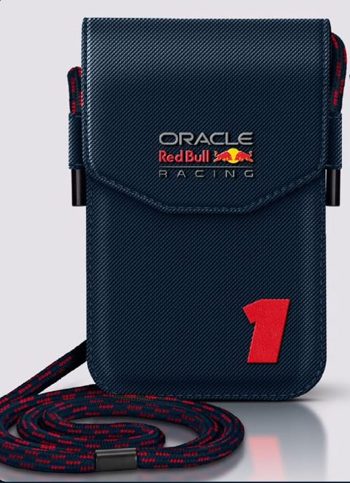 Red Bull Racing Wallet Bag - Navy - Minimalistisch design - Waterafstotend materiaal