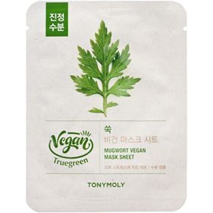 TONYMOLY - Truegreen Vegan Mask Sheet - 5 Types Mugwort