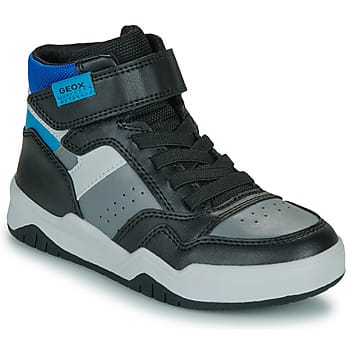 GEOX PERTH JONGENS Sneakers - GRIJS/ZWART - Maat 28