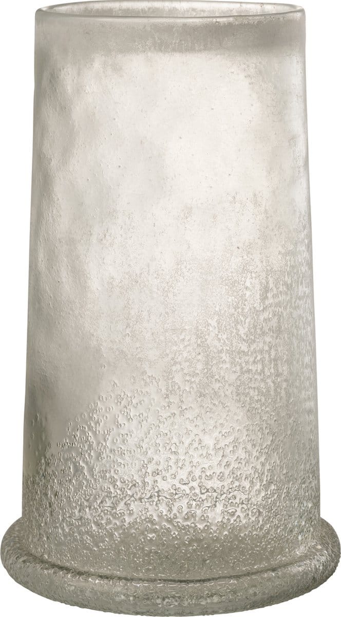 J-Line windlicht suiker - glas - wit - extra large