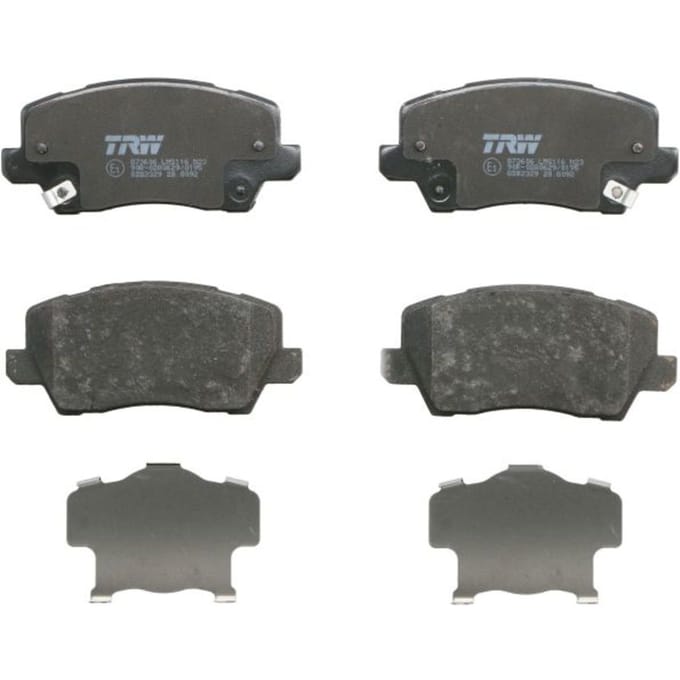 Remblokset TRW GDB2329, voor