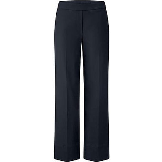 Enkellange broek Van Peter Hahn blauw