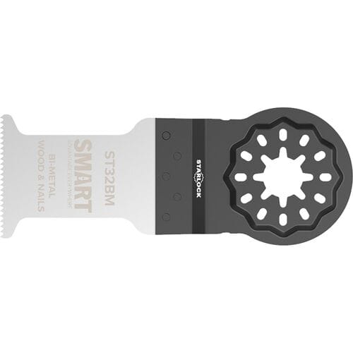 SMART Blades Starlock Multitool Zaagblad - Bi-Metaal - Hout/Spijkers/Schroeven/Non-Ferro - 32x42mm