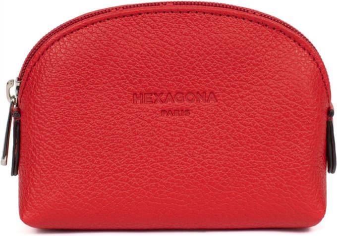 HEXAGONA PORTEMONNEE ROOD