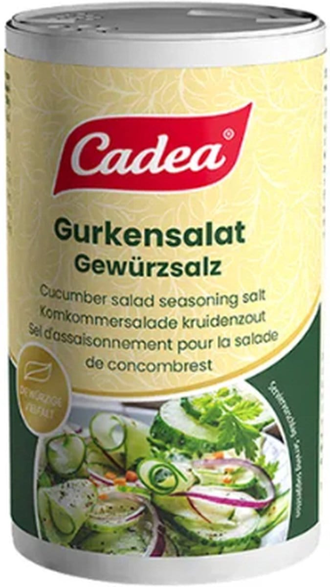 Cadea - Kruidenzout Komkommersalade - 15 x 125 gram