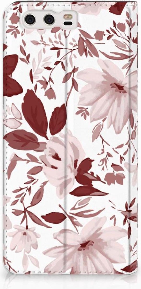Bookcase Huawei P10 Plus Watercolor Flowers