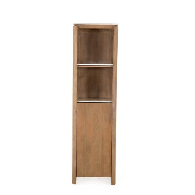 StarFurn Inlegplank Boekenkast Dallas Beige Marmer Set van 2