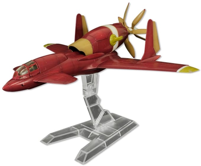 Plum Pmoa Royal Space Force: The Wings of Honnêamis Plastic Model Kit 1/72 Honneamise Oukoku Air Force Fighter Schira-DOW 3rd (Single Seat Type) 21 cm Model Kits