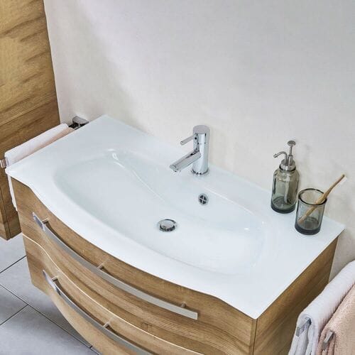 Pelipal series 4005 (focus) glass washbasin 92 cm 992.789005