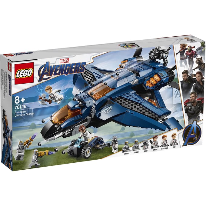 LEGO Marvel Super Heroes Avengers Ultimate Quinjet 76126