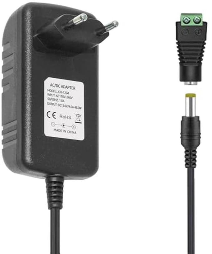 12V 4A Voedingsadapter Transformer voor CCTV, Camera, Router, LED Strip