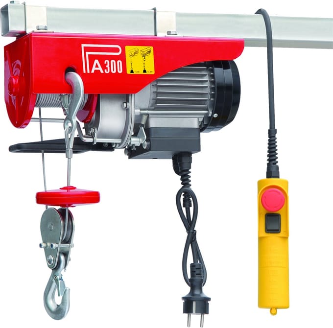 Takel elektrisch 150/300 kg 230V - TOPGEAR