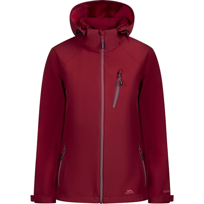 Trespass Dames/Dames Persephone Zacht Shell Jasje (Claret)