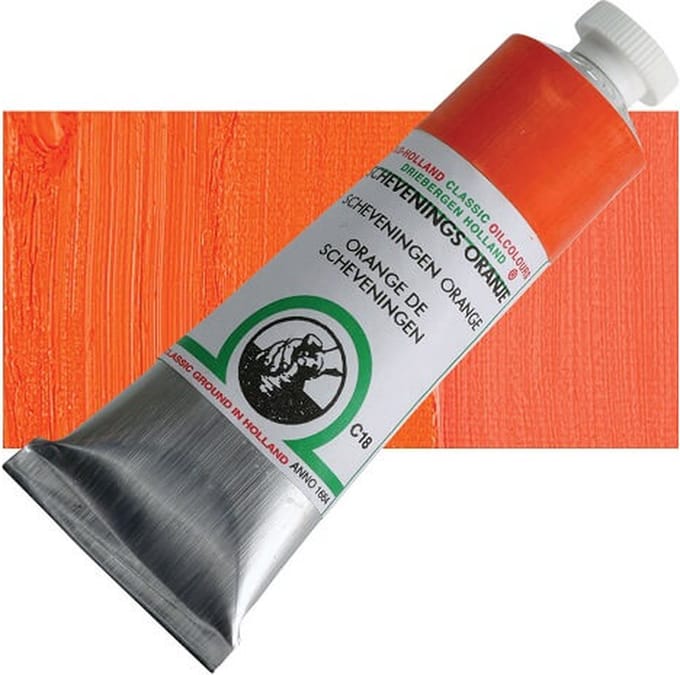 Old Holland Olieverf Scheveningen Orange C18 18ml