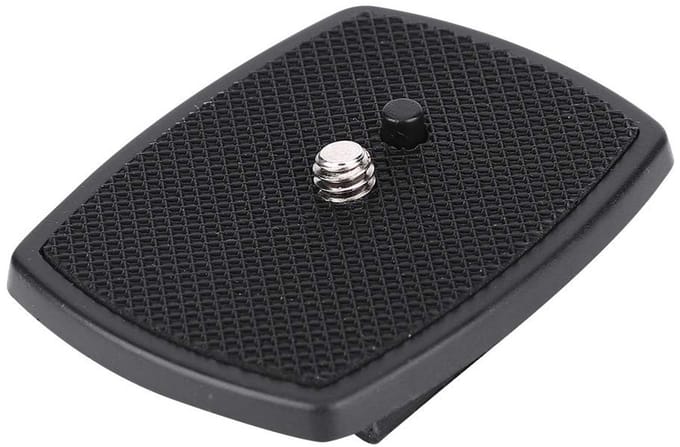 Dailygoods- Quick Release Plate 35x35mm - Camera Montage - 1/4 Schroef - Geschikt voor Yunteng - ABS Plastic - Optimale Prestaties - Cameraplaat