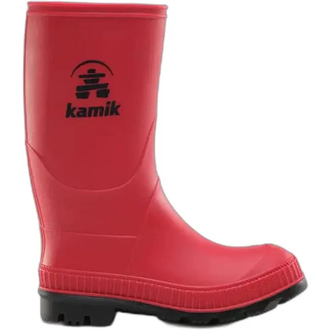 Grote maat regenlaarzen voor kinderen Kamik Stomp