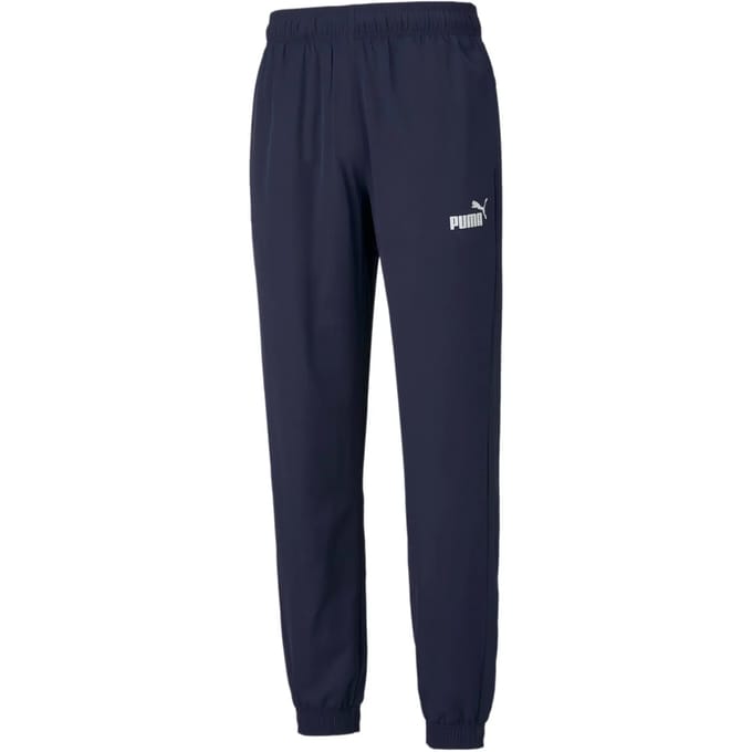 Puma sportbroek heren navy polyester met elastische tailleband S.