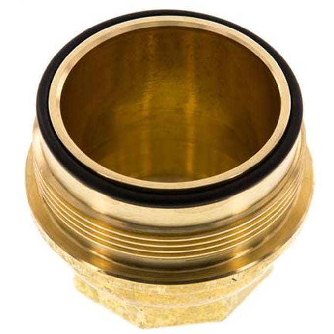Zeefschaal messing R 1'' en R 11/4'' 1,5 - 12 bar Braukmann