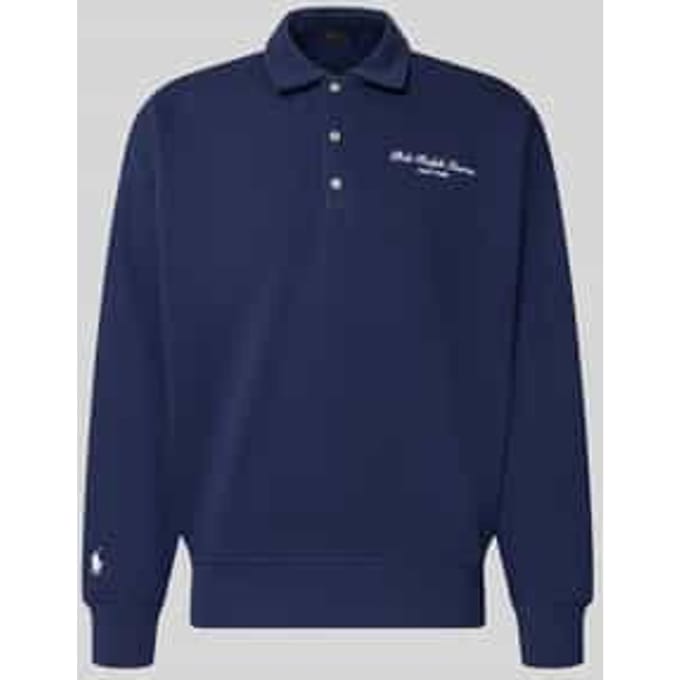 relaxed fit sweatshirt van katoenmix