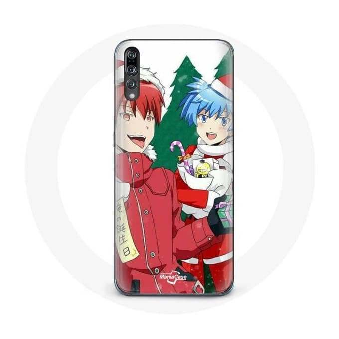 Coque pour Huawei P20 Karma et Nagisa Assassination Classroom Anime Christmas day