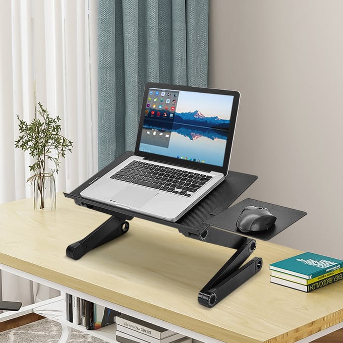 Laptophouder 360 °   verstelbare tafel tablet bed-pc