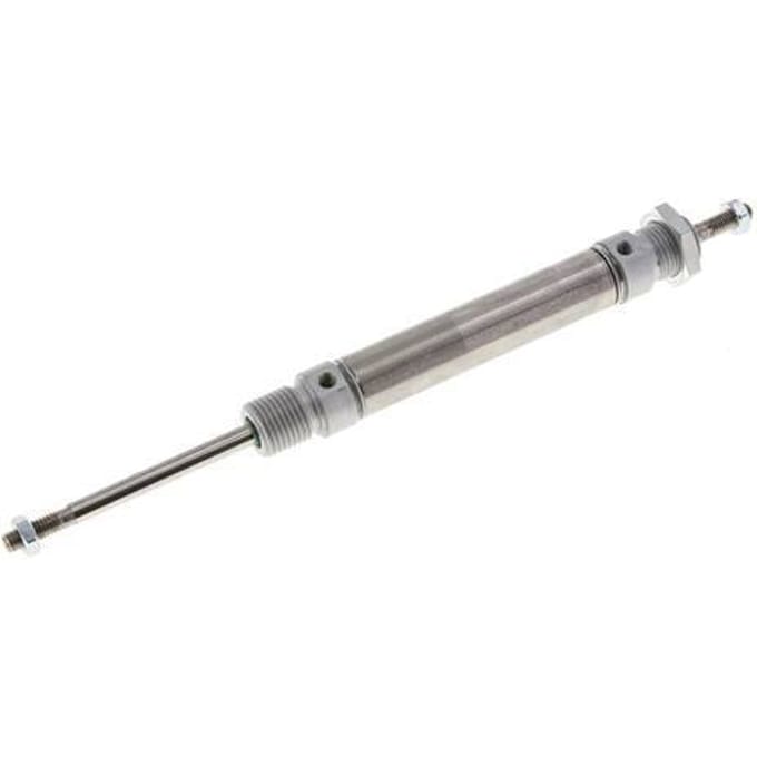 ISO 6432 Ronde Dubbelwerkende Cilinder 16-50mm - Magnetisch - Buitendraad - Dubbele Zuigerstang