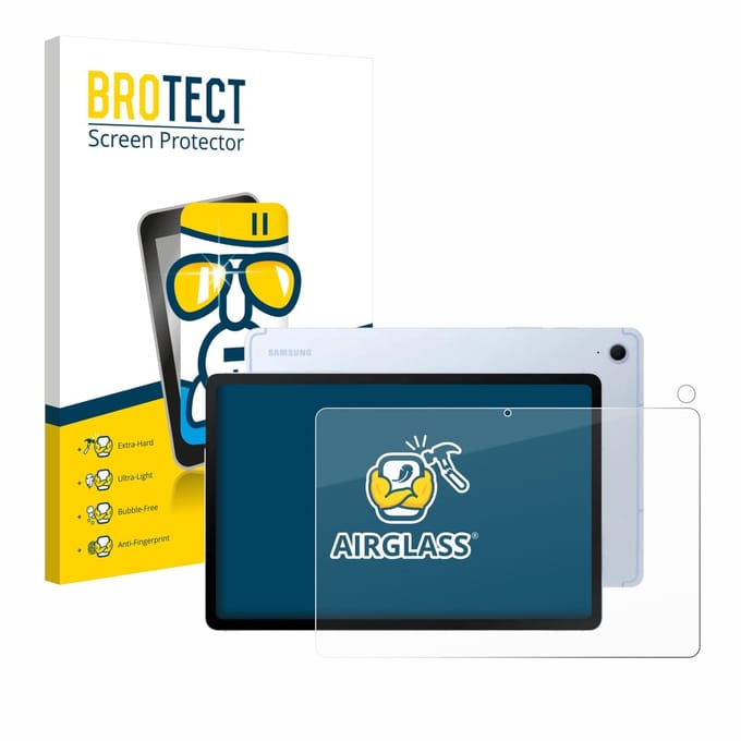 Screenprotector voor Samsung Galaxy Tab S10 FE (Voor+Camera) Beschermglas transparant