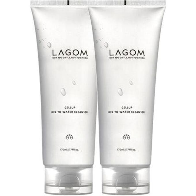 [LAGOM] Cellup Gel to Water Cleanser Duo Set 220ml*2EA white