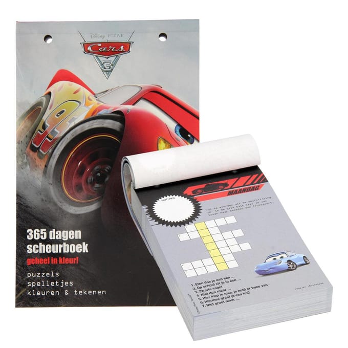 Scheurboek Disney Cars