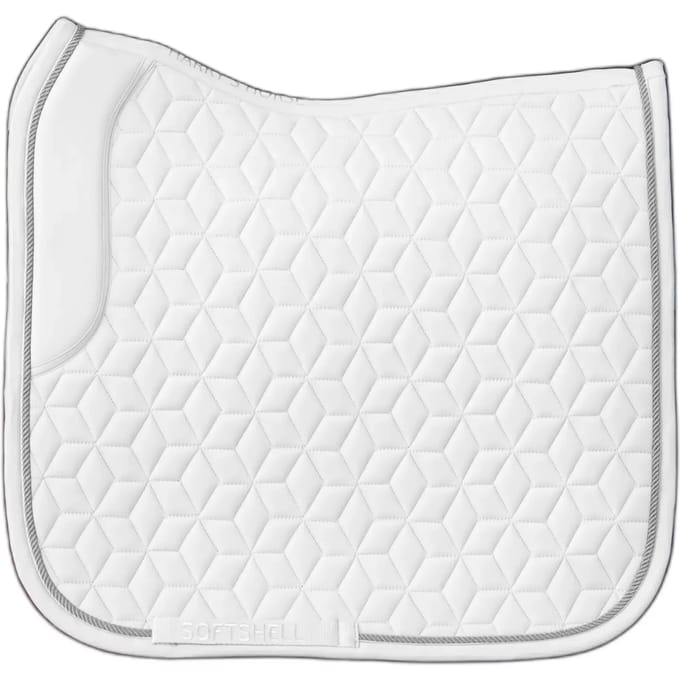Harry´s Horse Softshell Algemeen Gebruik Zadeldekje Wit Cob