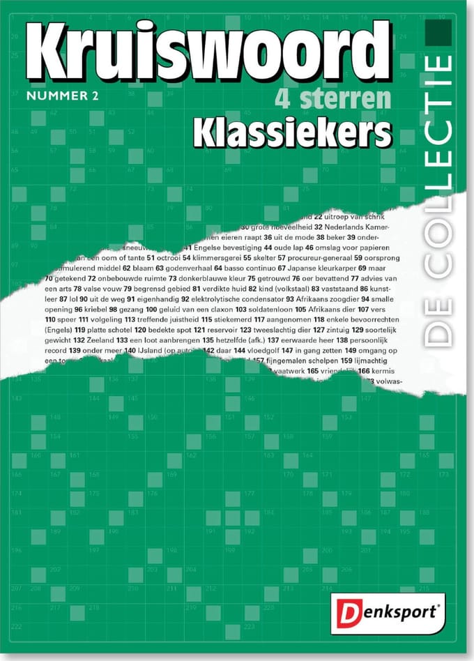 De Collectie - Kruiswoord 4* - Editie 2