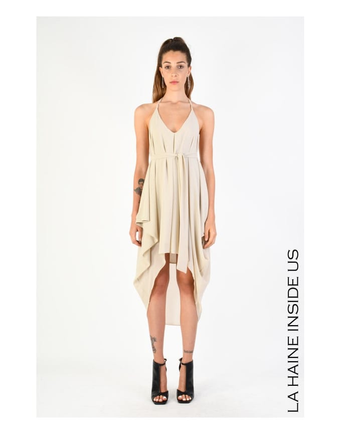 La Haine Inside Us jurk Vrouw beige