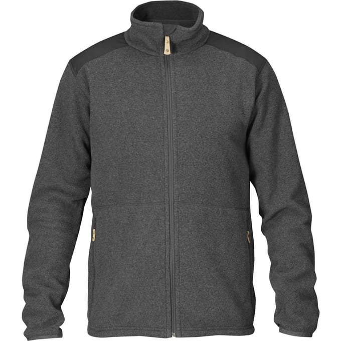 Fjallraven Sten Fleece Vest Heren - Dark Grey - Maat L
