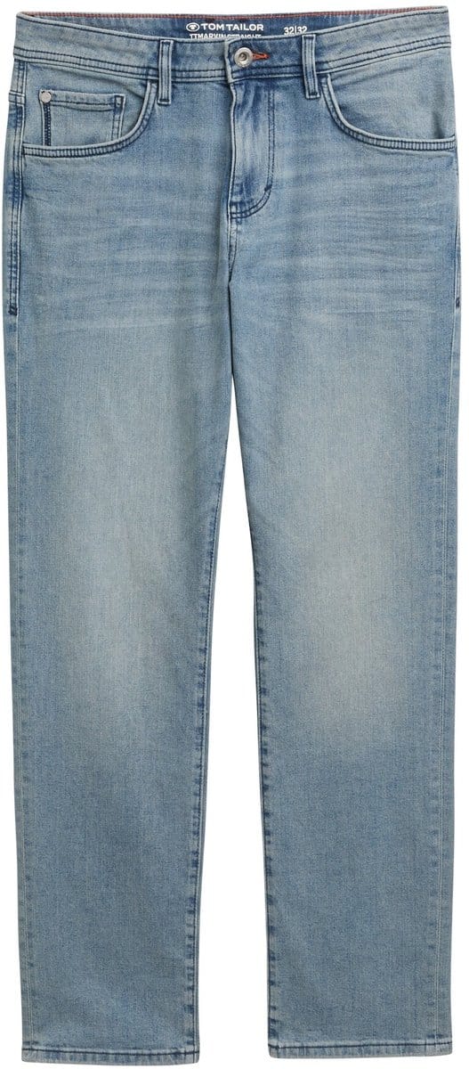 Tom Tailor - TTMARVIN STRAIGHT-jeans met stretch - Maat 30/34 - Stone Blue Denim