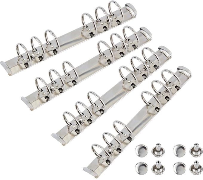 Allecto - Vervangingsset 6-rings mechanisme - A6 formaat - Ideaal