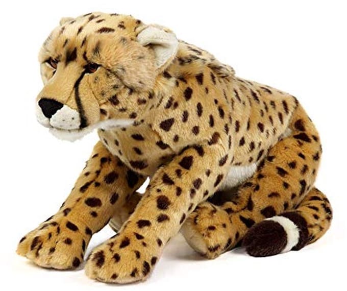 Grote Cheetah Knuffel 45cm - Realistisch Pluche Speelgoed