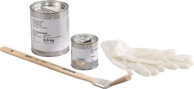 Uponor Ecoflex epoxyhars set voor DWD 1,1 kg/3,5m2, 1007373