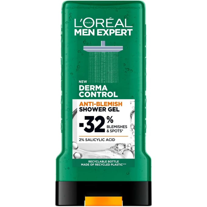L'Or&eacute;al Paris Men Expert Derma Control Shower Gel 300 ml